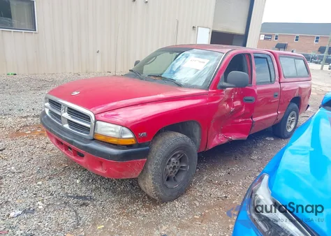 2000 Dodge Dakota Slt/Sport z USA, uszkodzony, nr VIN 1B7GL2AN7YS607119